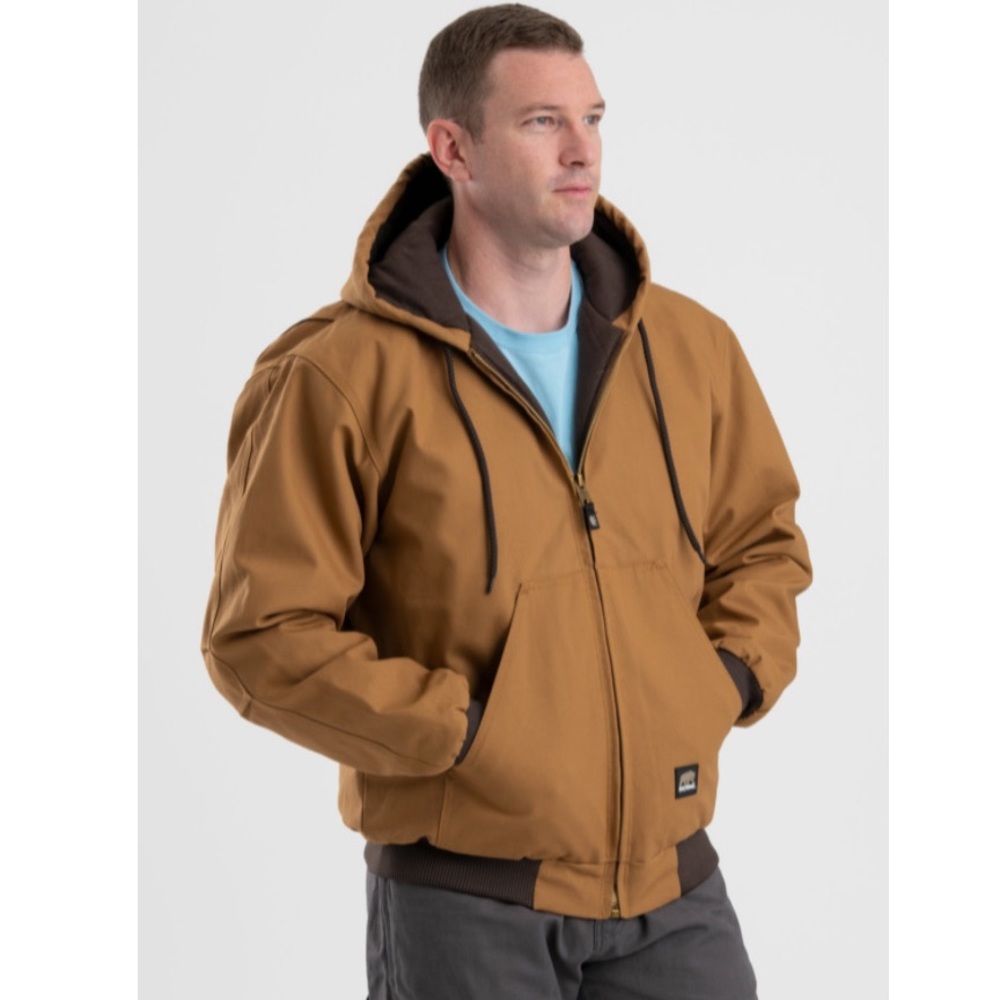 BERNE Heritage Duck Hooded Active Jacket size M